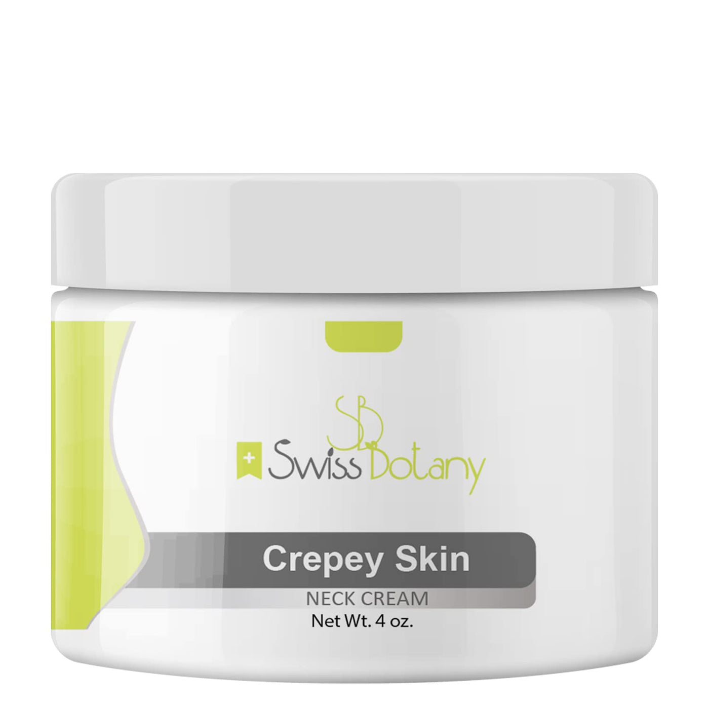 Crepey skin firming cream to repair crepey arms, neck, chest and