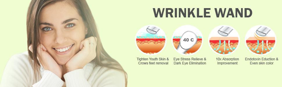 Wrinkle Skin Therapy Ionic Lift Wand - 30% Deeper Into Skin